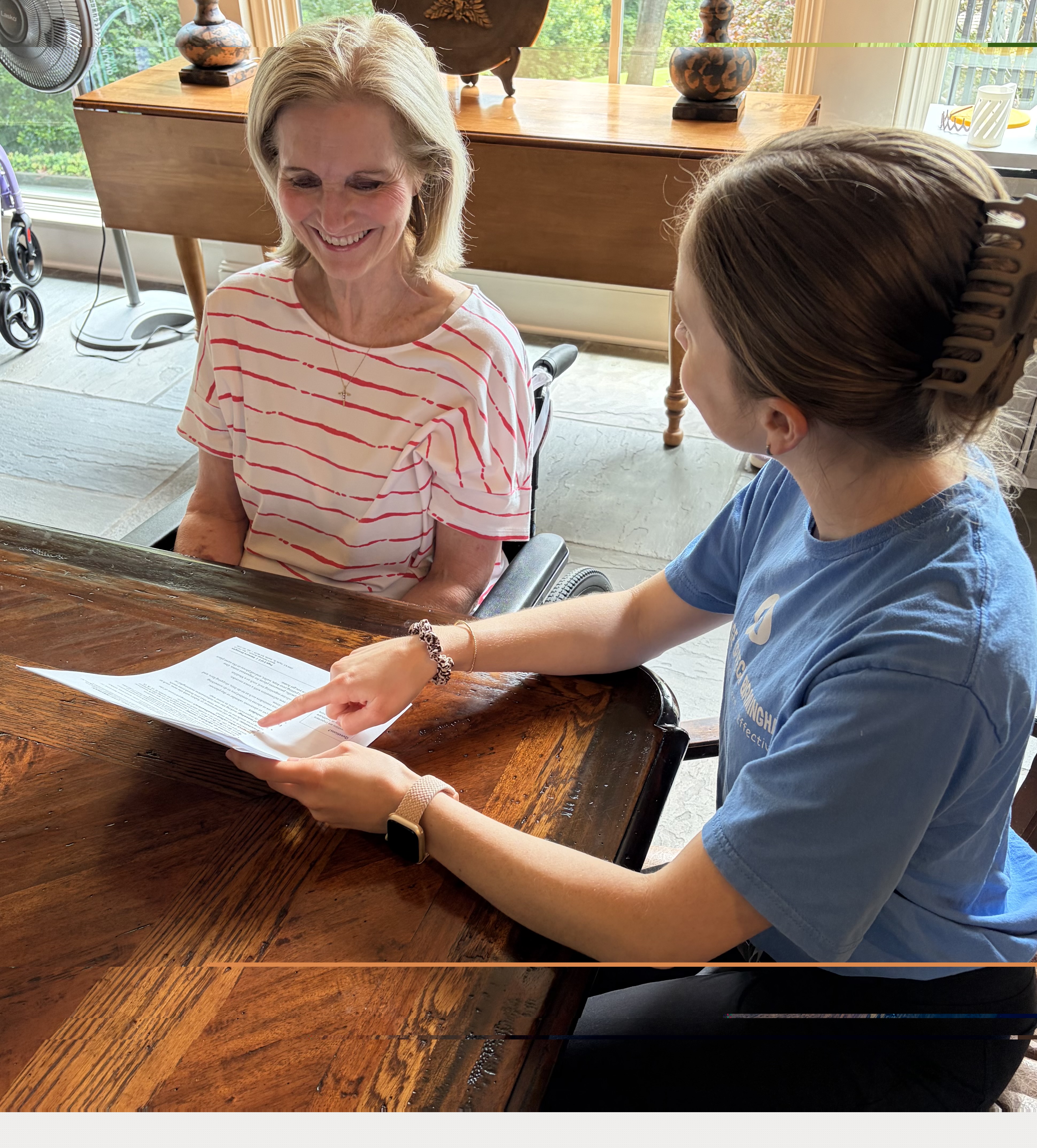 Speech therapist providing adult speech therapy in Birmingham, Alabama